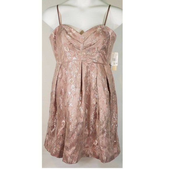 Jill Stuart Studio Sweetheart Ruched Dress Size 14 - Picture 4 of 7